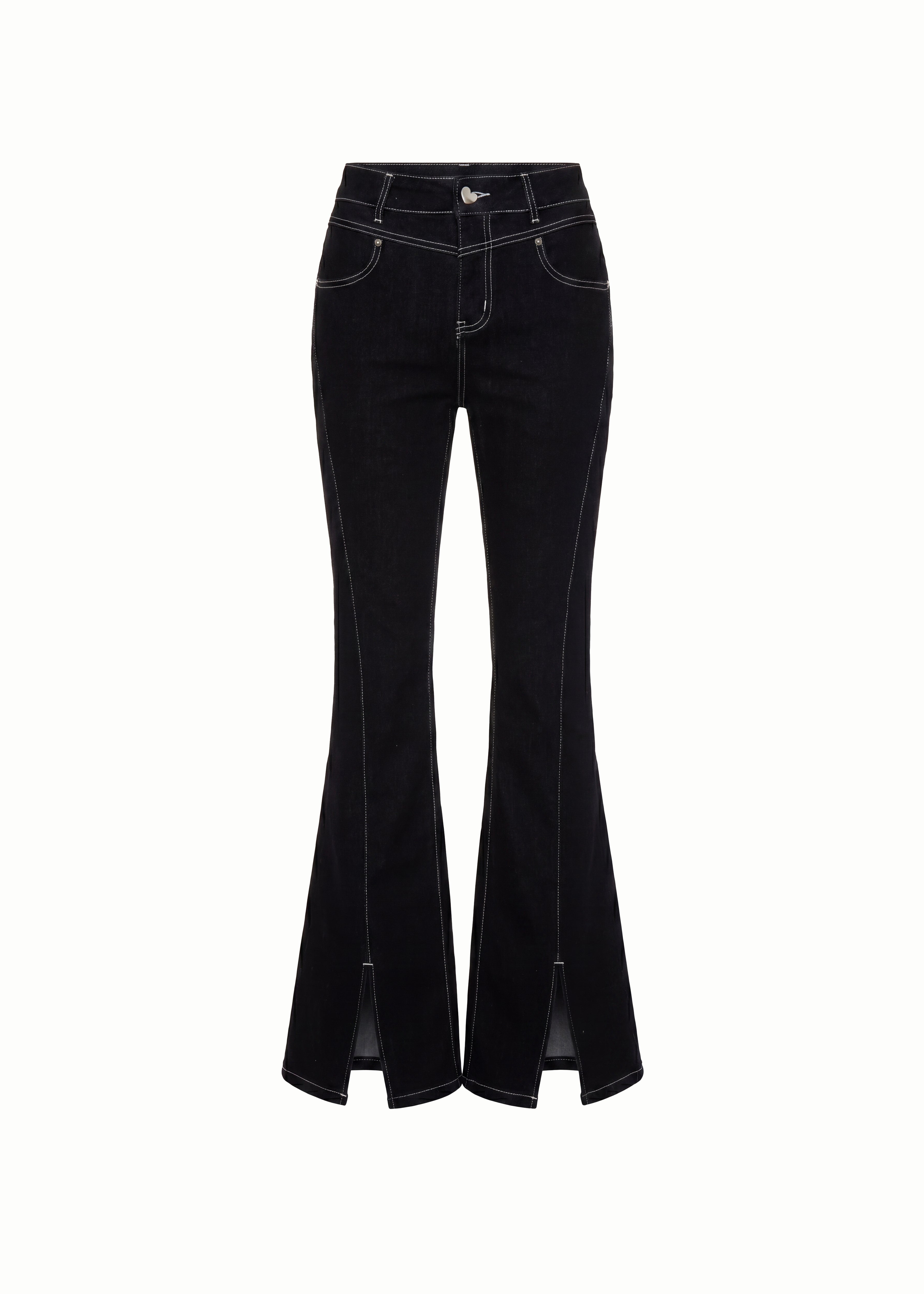 Black Bootcut Jeans
