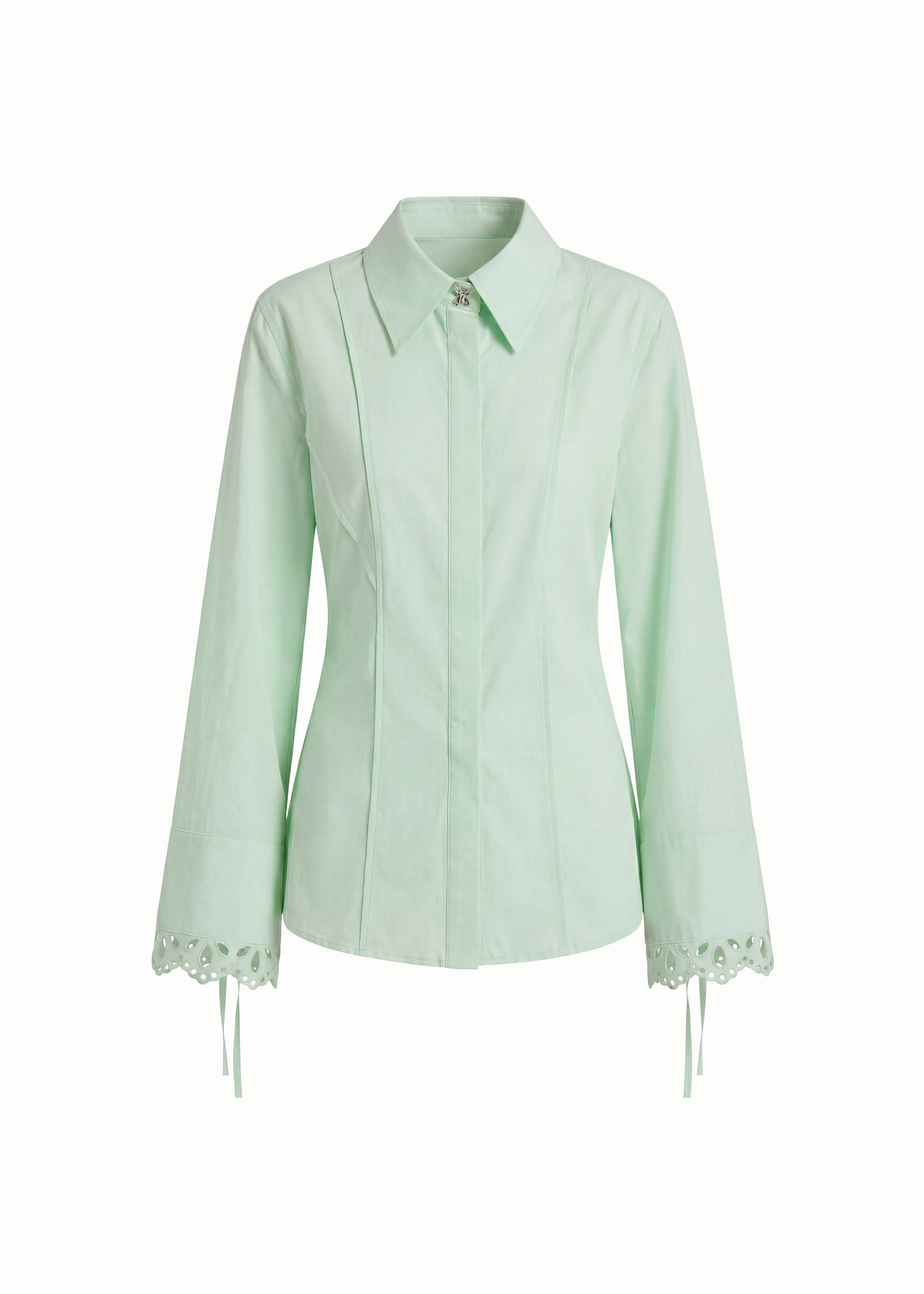 Long Sleeve Shirt in Mint