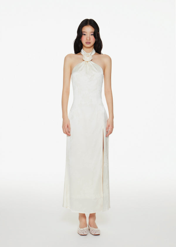 Chinese Jacquard Embriodry dress