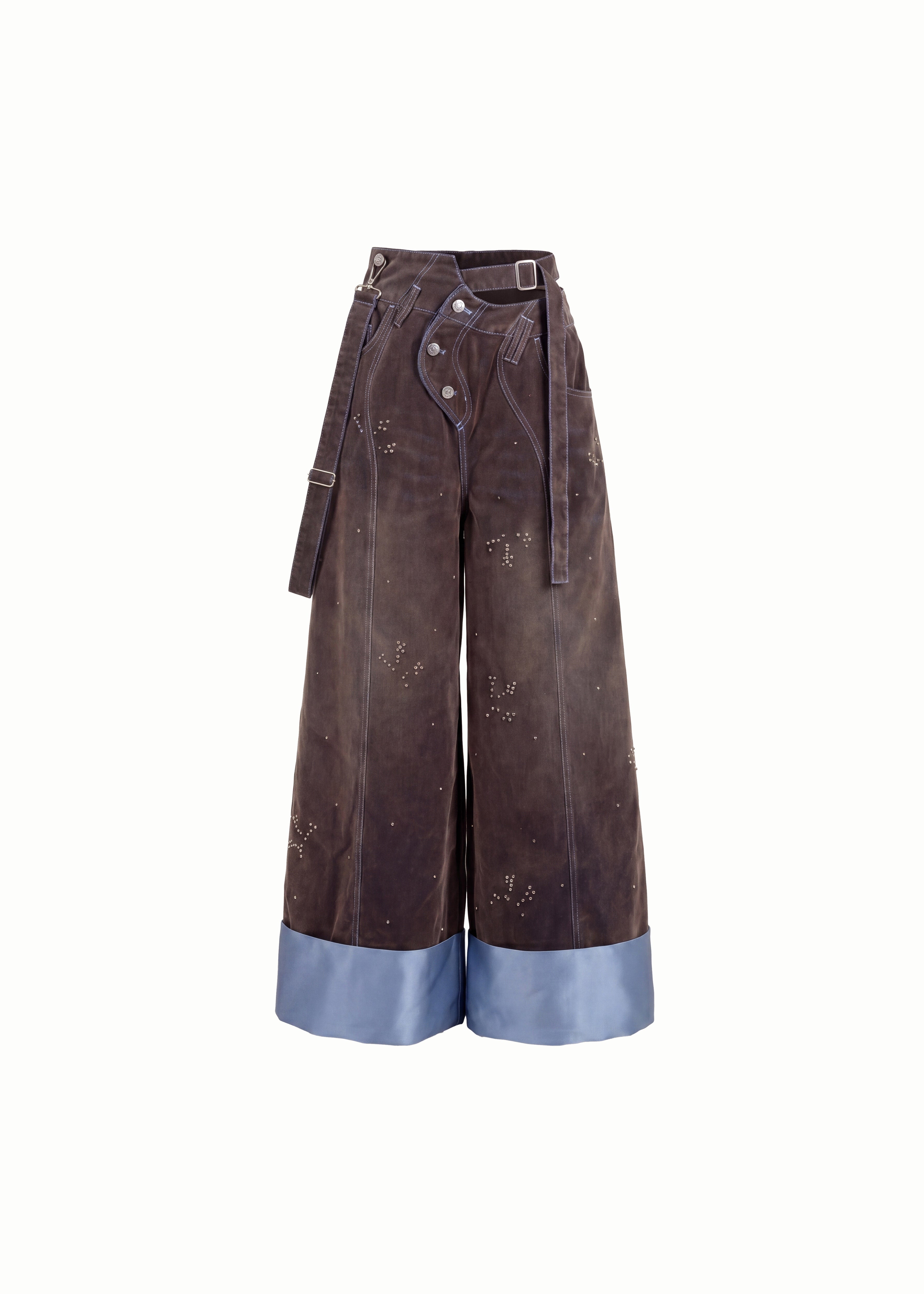 Retro One-Strap Denim Overalls