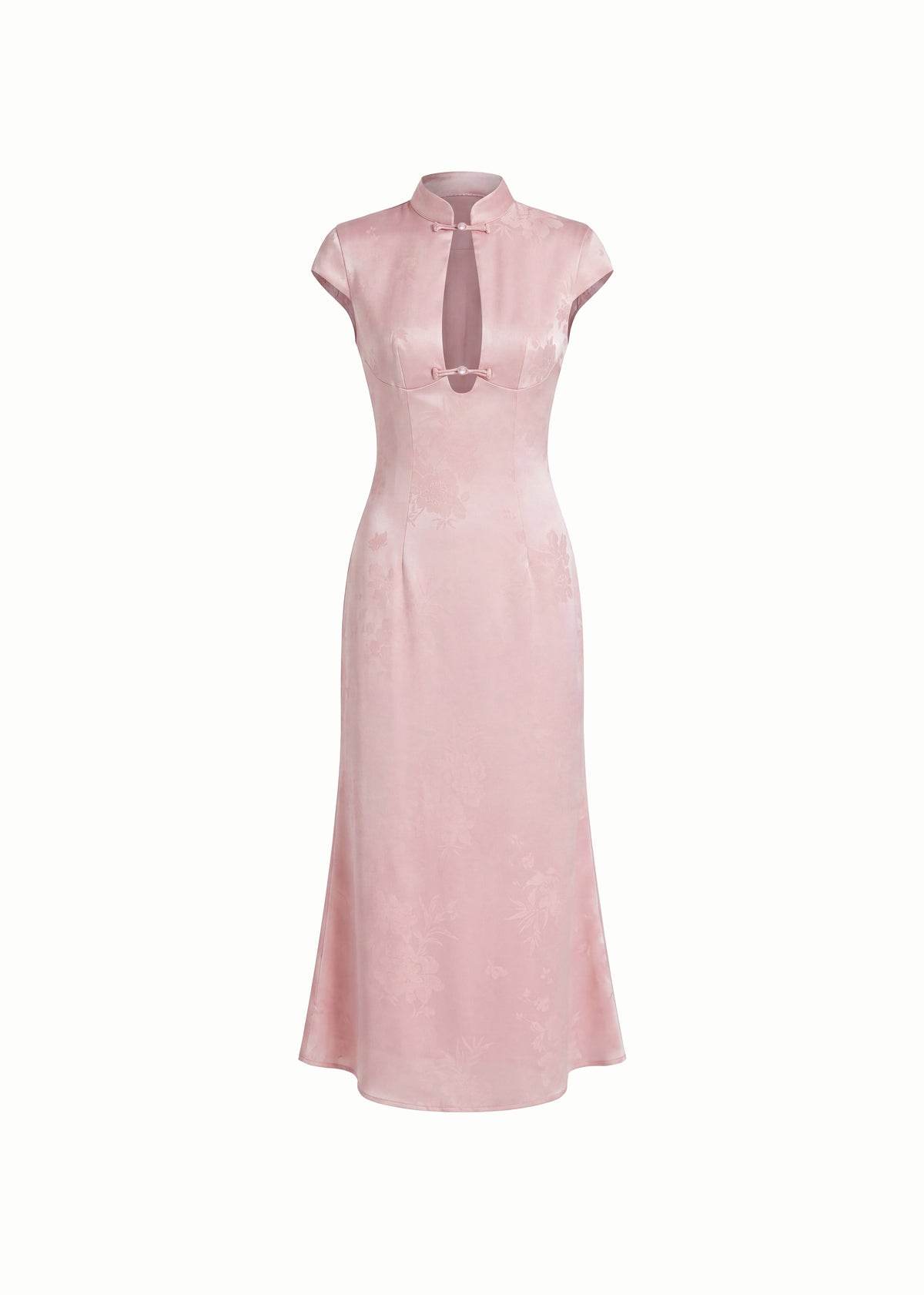 Chinese Jacquard Embroidery Qipao Dress