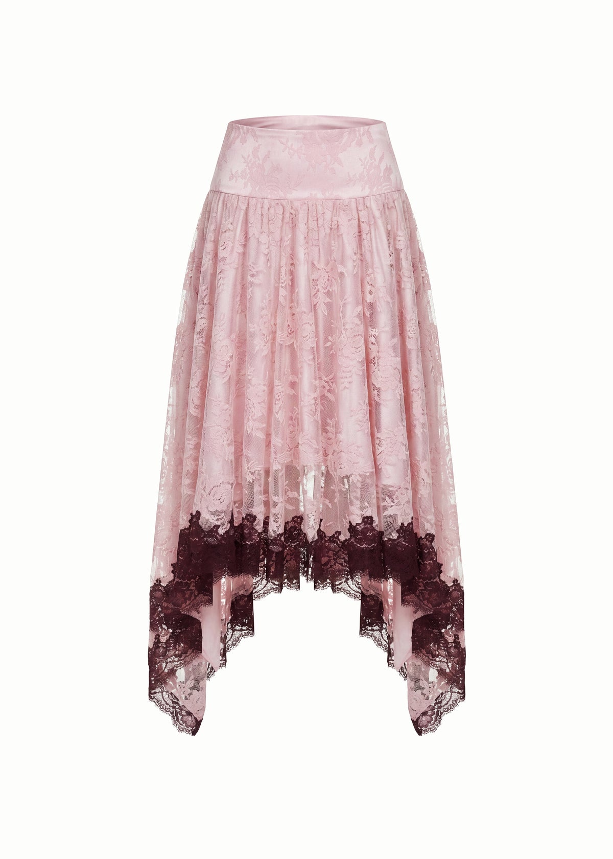 Hanky Hem Lace Skirt
