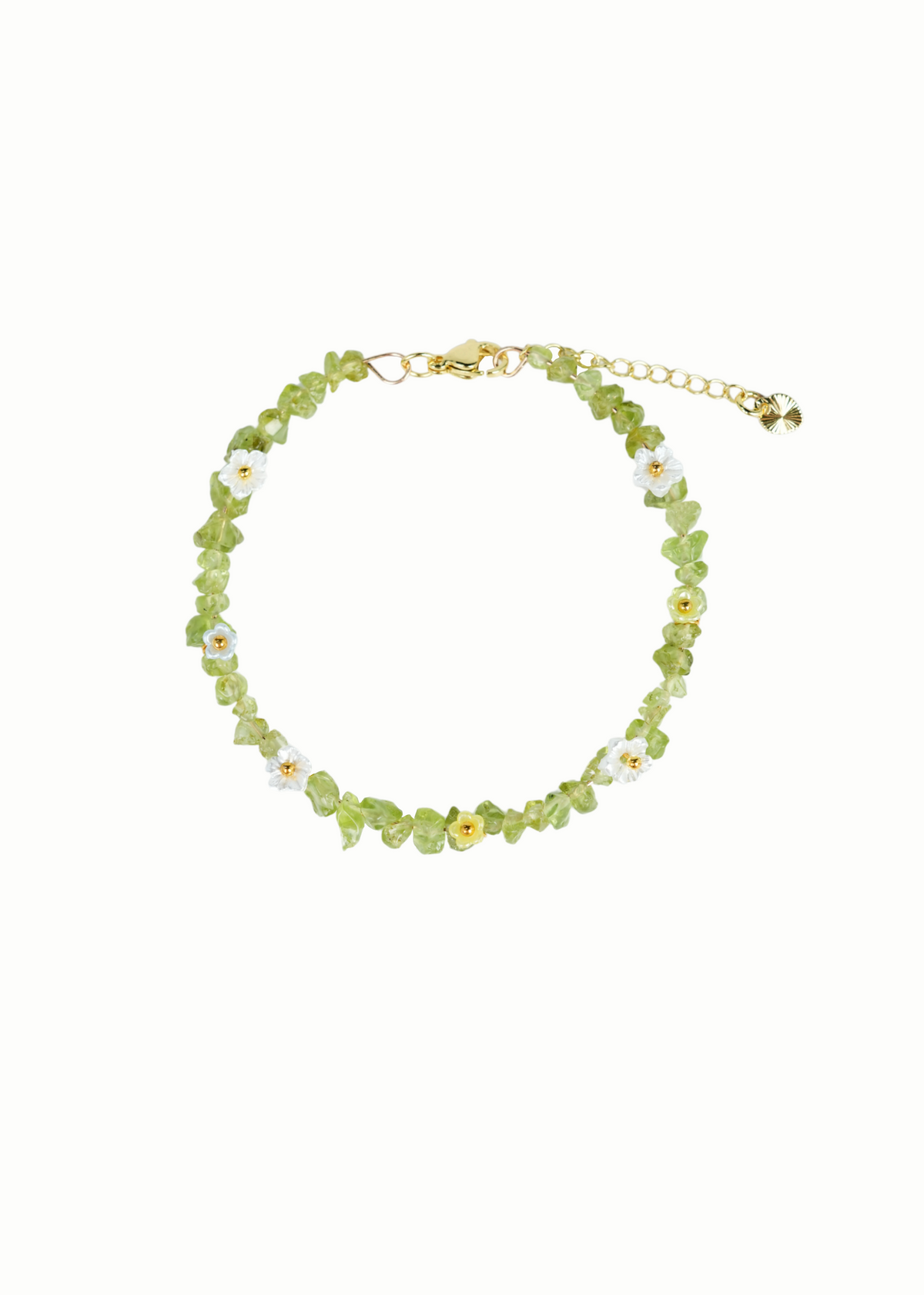 Peridot Beaded Bracelet